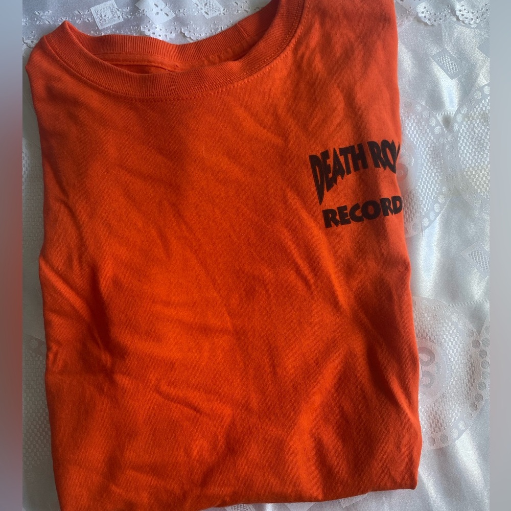 Urban Outfitters Deathrow Records Graphic Longsleeve Tee